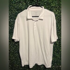 TRUE CLASSIC Men's White Polo Shirt XL REG: $40 each